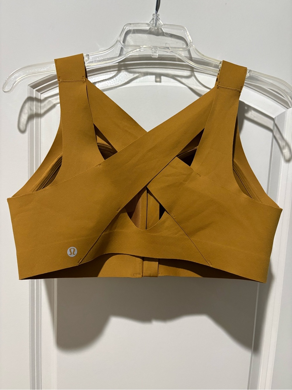 Lululemon 38D High Support Front Zip Sports Bra Golden Brown - Picture 4 of 8